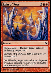 Chuva de Ferrugem / Rain of Rust - Magic: The Gathering - MoxLand